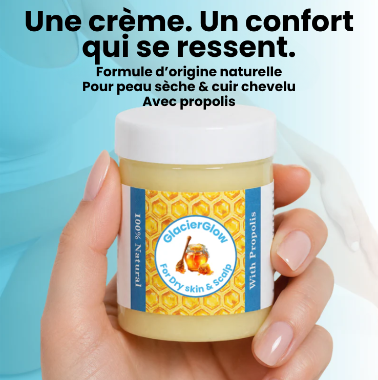 GlacierGlow Skin - Baume nourrissant pour peaux sèches et sensibles
