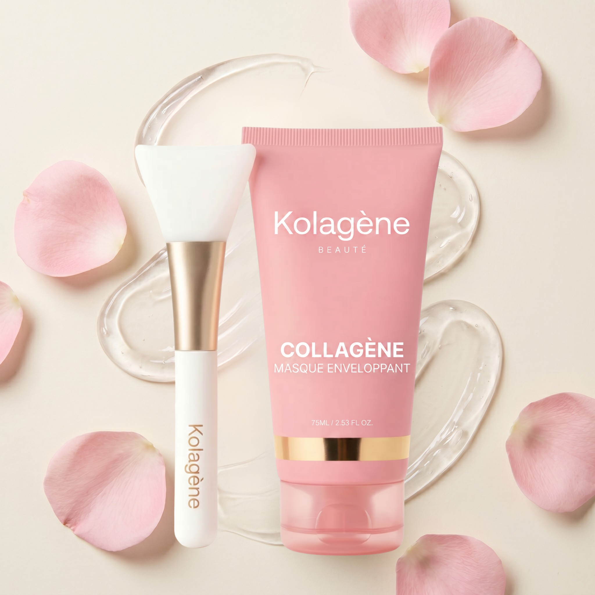 Kolagène — Masque bio-collagène + Pinceau