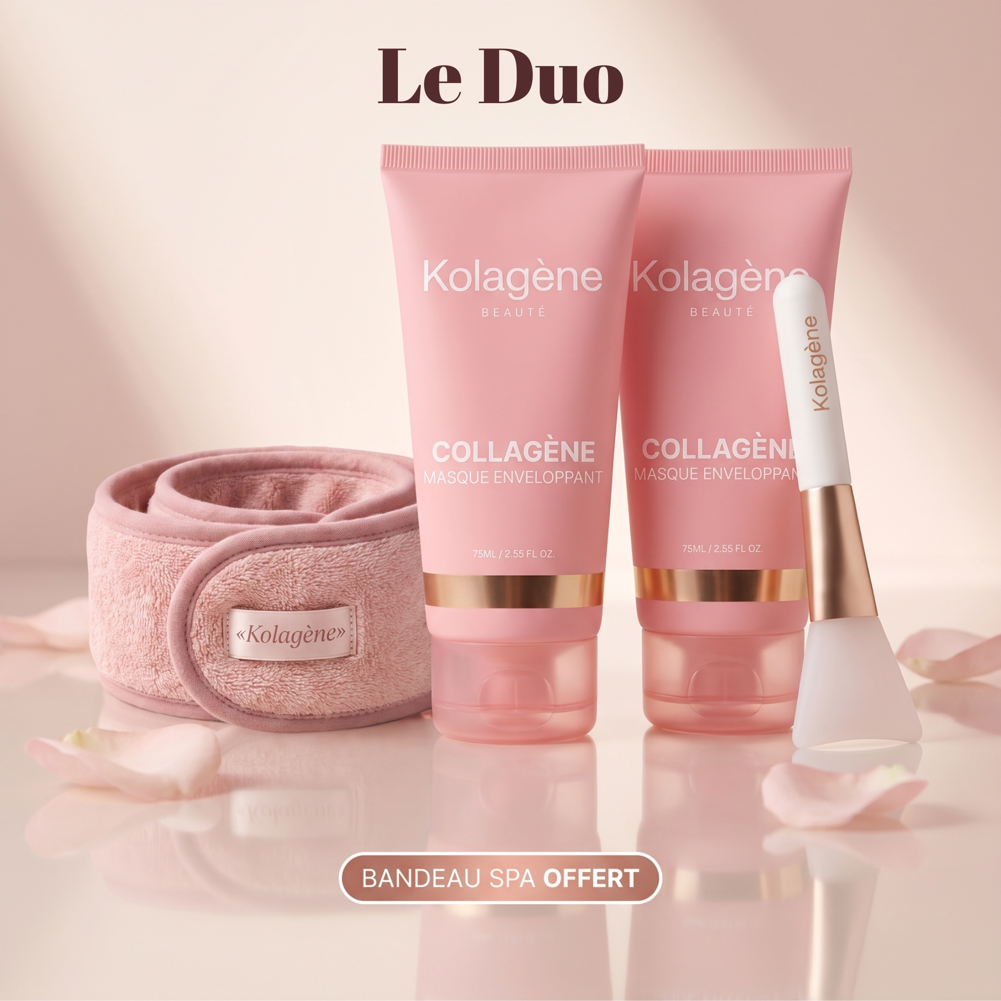 Kolagène — Masque bio-collagène + Pinceau