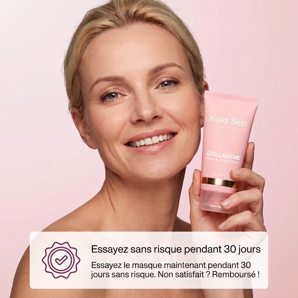 Masque Kolia Skin — satisfait ou remboursé pendant 30 jours